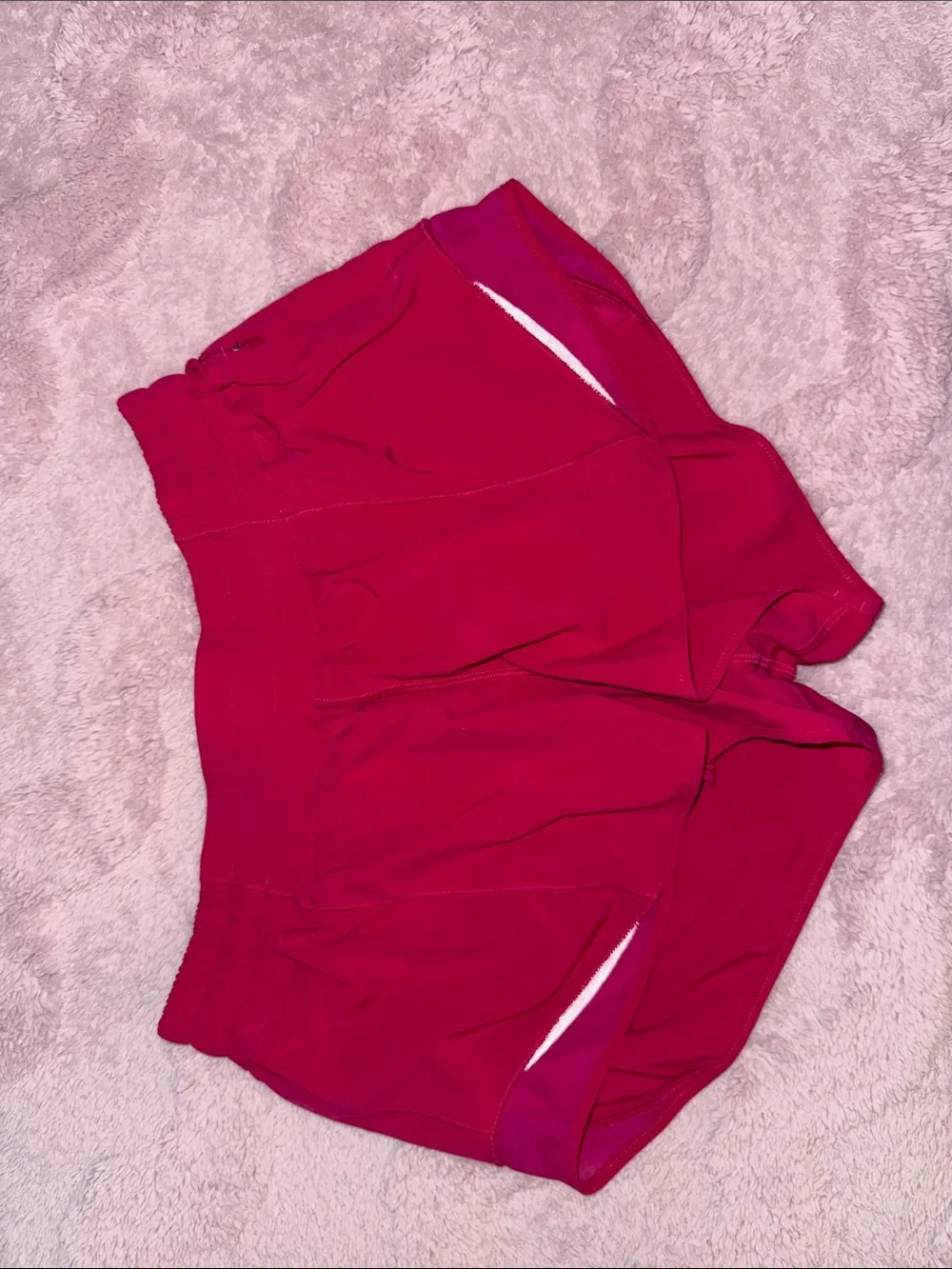 lululemon athletica Girls' Bright Pink Athletic Skort